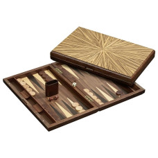 Backgammon board in Wood Cyclades Mykonos L