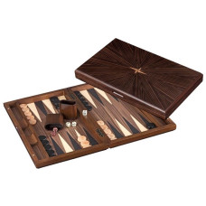 Backgammon board in Wood Cyclades Rinia L