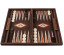 Backgammon komplett set i trä Anatoli L