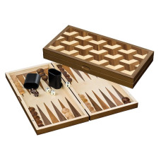 Backgammon set in Wood Egypt M