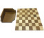 Stapelbart schackbräde i massivt trä Pile Chess FS 50 mm