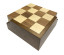 Stapelbart schackbräde i massivt trä Pile Chess FS 50 mm