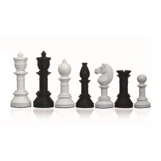 Schackpjäser i modern stil Suitor Glossy 105 mm