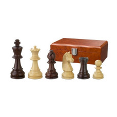 Wooden Chessmen Hand-carved Barbarossa KH 77 mm