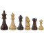 Schackpjäser handsnidade i trä Thutmos 105 mm (2240)
