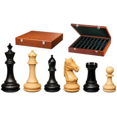 Chessmen Hand-carved Ammoss KH 107 mm