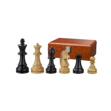 Wooden Chessmen Ludwig XIV hand-carved KH 65 mm