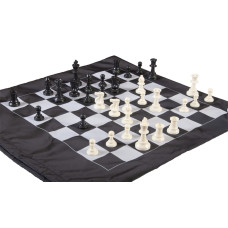 Staunton turnerings schack-set i Cinch-väska
