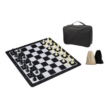 Staunton design turnerings schack-set I smart portabel väska